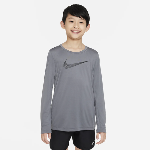 Nike Dri-FIT Big Kids&#039; (Boys&#039;) Long-Sleeve Training Top DQ8811-084