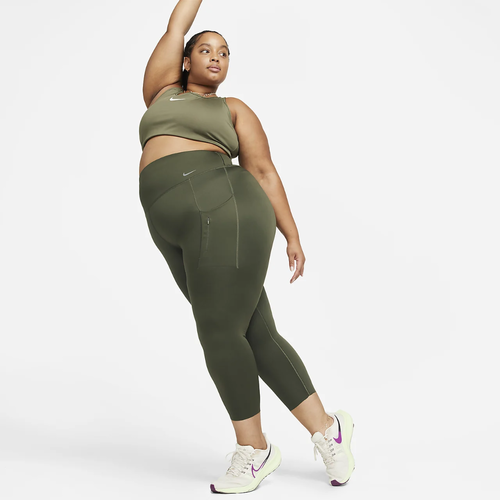 Nike Go Women&#039;s Firm-Support High-Waisted 7/8 Leggings with Pockets (Plus Size) DV4902-325