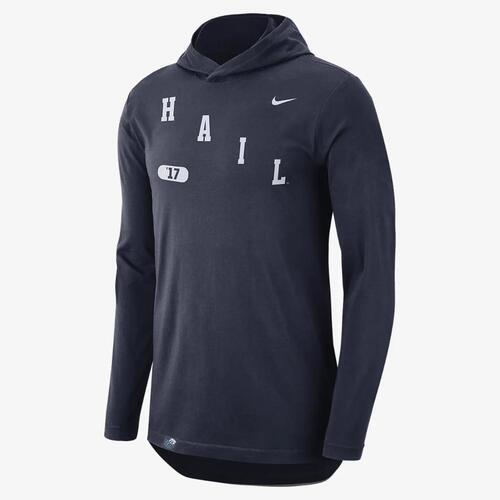 Michigan Men&#039;s Nike Dri-FIT College Hooded Long-Sleeve T-Shirt DR4144-419