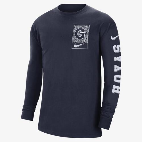 Georgetown Men&#039;s Nike College Long-Sleeve T-Shirt DZ3873-419