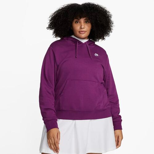 Nike Sportswear Club Fleece Women&#039;s Pullover Hoodie (Plus Size) DV5092-503