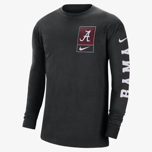 Alabama Men&#039;s Nike College Long-Sleeve T-Shirt DZ3710-010