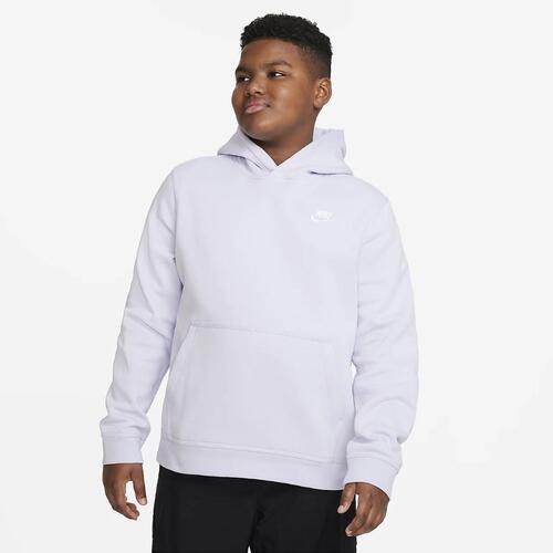 Nike Sportswear Club Fleece Big Kids&#039; (Boys&#039;) Pullover Hoodie (Extended Size) DA5114-536