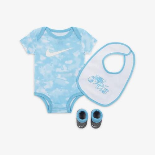 Nike Swoosh Aura 3-Piece Bodysuit Box Set Baby Bodysuit Set NN0905-F85
