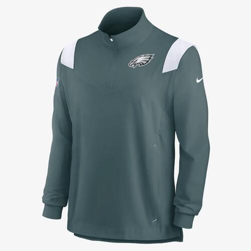 Nike Repel Coach (NFL Philadelphia Eagles) Men&#039;s 1/4-Zip Jacket NS35046P86-63Q