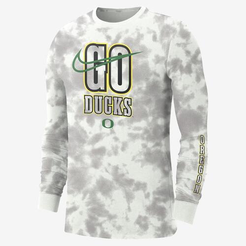Oregon Back 2 School Men&#039;s Nike College Crew-Neck Long-Sleeve T-Shirt FJ7971-121