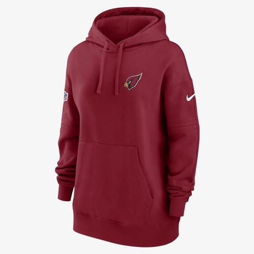 Nike Sideline Club (NFL Arizona Cardinals) Women&#039;s Pullover Hoodie 00MW6ED9C-E7V