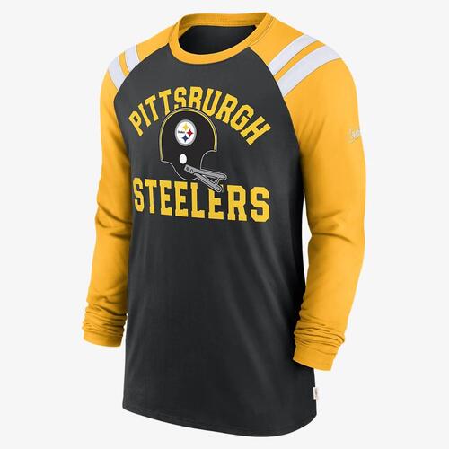 Pittsburgh Steelers Classic Arc Fashion Men&#039;s Nike NFL Long-Sleeve T-Shirt NKZK10GO7LV-WA5