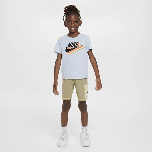 Nike Sportswear Reimagine Little Kids&#039; French Terry Shorts Set 86M034-EDR