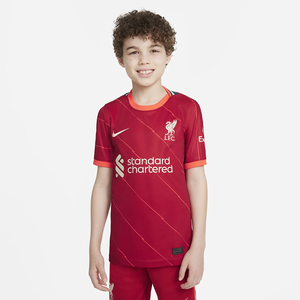 Liverpool FC 2021/22 Stadium Home Big Kids&#039; Soccer Jersey DB2568-688
