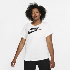 나이키 스포츠웨어 필수 여성 티셔츠(플러스 사이즈) CJ2301-100