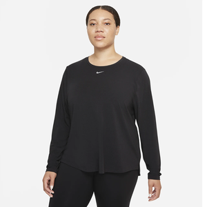 Nike Dri-FIT One Luxe Women&#039;s Standard Fit Long-Sleeve Top (Plus Size) DJ6745-010