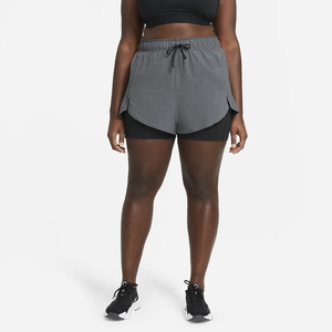 Nike Flex Essential Women&#039;s 2-in-1 Training Shorts (Plus Size) DC5412-014