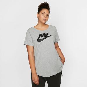 나이키 스포츠웨어 필수 여성 티셔츠(플러스 사이즈) CJ2301-063