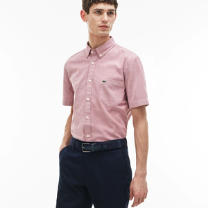 Men&#039;s Regular Fit Oxford Cotton Shirt CH9595-51