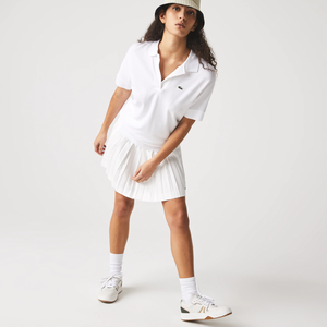 Women&#039;s Lacoste Loose fit Flowy Piqué Polo Shirt PF0504-51