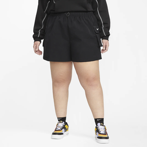 Nike Sportswear Women&#039;s Woven High-Rise Shorts (Plus Size) DN5012-010