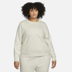 Nike Sportswear Club Fleece Women&#039;s Crew-Neck Sweatshirt (Plus Size) DV5087-141
