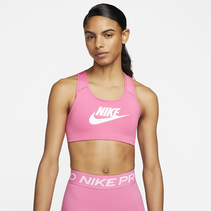 Nike Dri-FIT Swoosh Women&#039;s Medium-Support Graphic Sports Bra DM0579-684