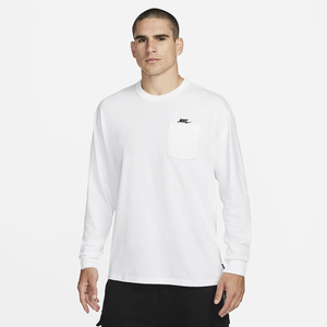 Nike Sportswear Premium Essentials Men&#039;s Long-Sleeve Pocket T-Shirt DR7929-100