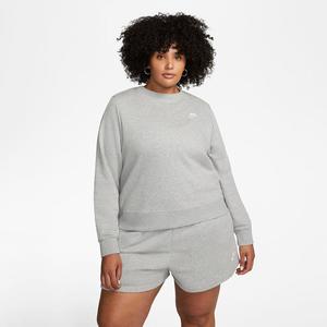 Nike Sportswear Club Fleece Women&#039;s Crew-Neck Sweatshirt (Plus Size) DV5087-063