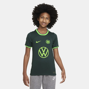 VfL Wolfsburg 2022/23 Stadium Away Big Kids&#039; Nike Dri-FIT Soccer Jersey DM2187-365