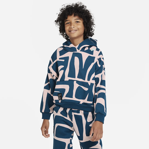 Nike Sportswear A.I.R. Icon Fleece Big Kids&#039; Pullover Hoodie DV3184-800