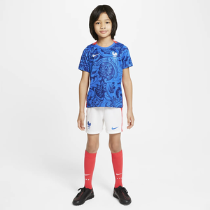 FFF 2022 Home Little Kids&#039; Nike Soccer Kit CZ0351-439