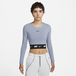 Nike Sportswear Women&#039;s Long-Sleeve Crop Top DX2315-493