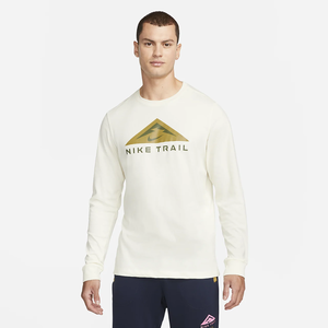 Nike Dri-FIT Men&#039;s Long-Sleeve Trail Running Crew DV9381-113