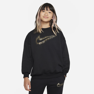 Nike Sportswear Icon Fleece Big Kids&#039; (Girls&#039;) Sweatshirt DV9374-010