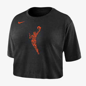 Team 13 Women&#039;s Nike WNBA Cropped T-Shirt W11840P422-WBL
