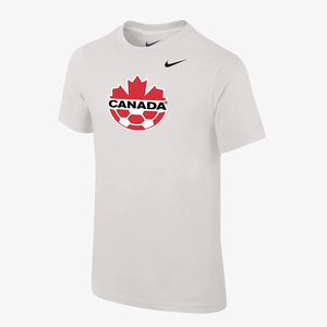 Canada Big Kids&#039; Nike Core T-Shirt B11377RUWHI-CAN