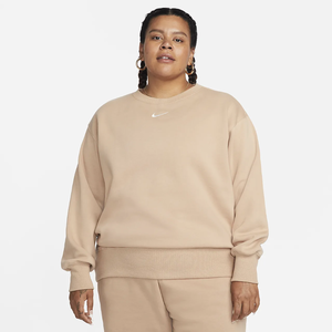 Nike Sportswear Phoenix Fleece Women&#039;s Oversized Crewneck Sweatshirt (Plus Size) DV4976-200