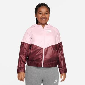 Nike Sportswear Windrunner Big Kids&#039; (Girls&#039;) Jacket (Extended Size) DB8809-663