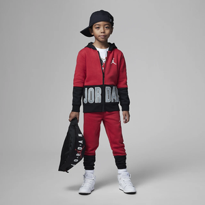 Jordan Baseline Full-Zip Hoodie Set Little Kids&#039; Set 85C054-R78
