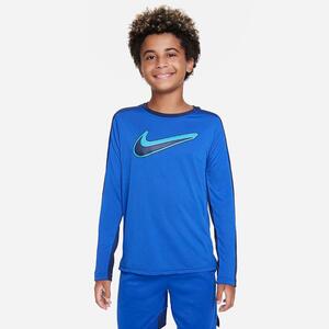 Nike Dri-FIT Performance Big Kids&#039; (Boys&#039;) Long-Sleeve Training Top DV3241-480