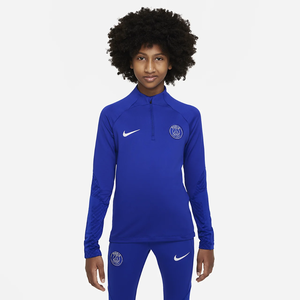 Paris Saint-Germain Strike Big Kids&#039; Nike Dri-FIT Knit Soccer Drill Top DR1488-418