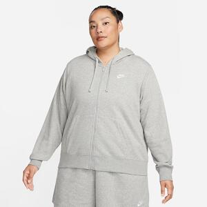 Nike Sportswear Club Fleece Women&#039;s Full-Zip Hoodie (Plus Size) DV5211-063