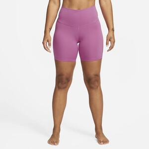 Nike Yoga Women&#039;s High-Waisted 7&quot; Shorts DQ6027-665