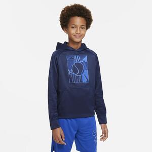 Nike Therma-FIT Big Kids&#039; (Boys&#039;) Pullover Training Hoodie DQ8817-411
