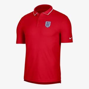 England Men&#039;s Nike Dri-FIT Collegiate Soccer Polo M51067AFUNR-ENG