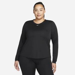 Nike Dri-FIT One Women&#039;s Standard Fit Long-Sleeve Top (Plus Size) DJ6707-010