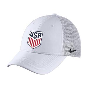 USMNT Legacy91 Men&#039;s Nike AeroBill Fitted Hat HW4791893-USA