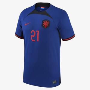 Netherlands National Team 2022/23 Stadium Away (Frenkie de Jong) Big Kids&#039; Nike Dri-FIT Soccer Jersey FN5132846-NED