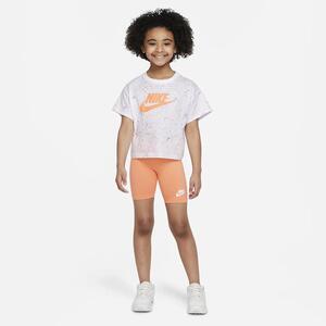 Nike Little Kids&#039; Swoosh Pop Bike Shorts Set 36J497-R5T