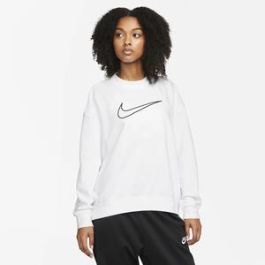 Nike Dri-FIT Get Fit Women&#039;s Graphic Crewneck Sweatshirt DQ5542-100