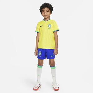 Brazil 2022/23 Home Little Kids&#039; Nike Dri-FIT Soccer Kit DN0878-740