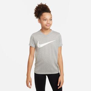Nike Dri-FIT Legend Big Kids&#039; (Girls&#039;) V-Neck Training T-Shirt DX3430-067