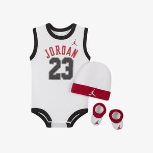 Jordan Jumpman Baby Bodysuit, Beanie and Booties Set LJ0208-001